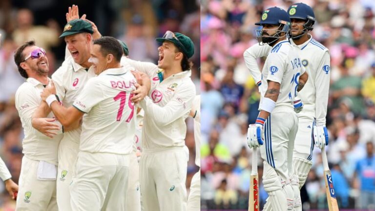 AUS vs IND 5th Test: सिडनी टेस्ट में ताश के पत्तों की तरह बिखरी टीम इंडिया, बेबस नजर आए सभी खिलाड़ी