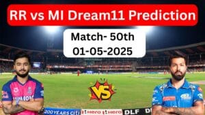 RR vs MI Dream11 Prediction Hindi