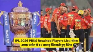 IPL 2026 PBKS Retained Players List: श्रेयस अय्यर समेत ये 11 धाकड़ खिलाड़ी हुए रिटेन