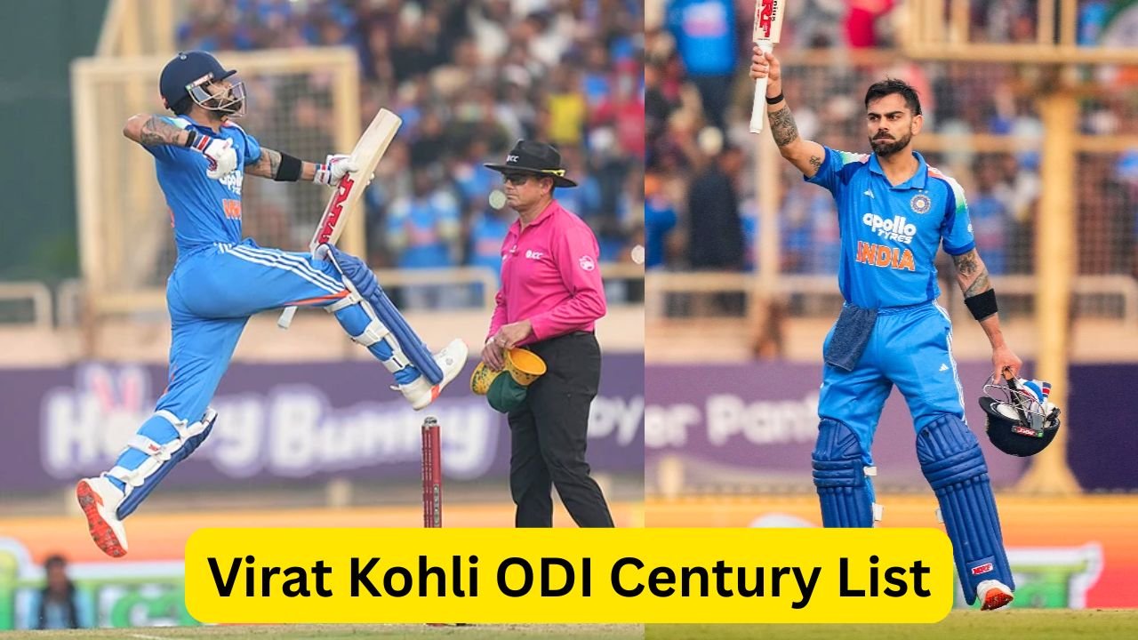 Virat Kohli ODI Century List