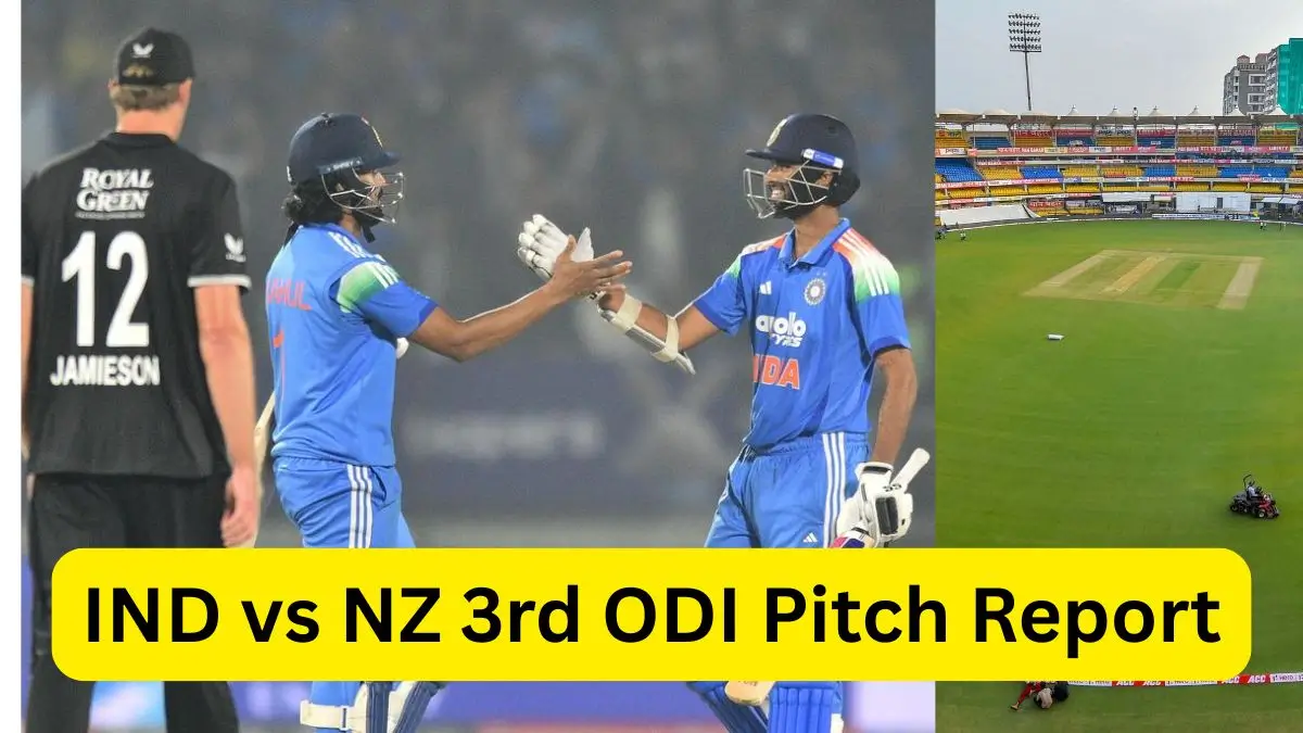 IND vs NZ 3rd ODI Pitch Report