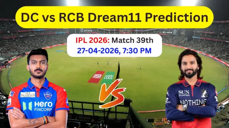 DC vs RCB Today Match Prediction